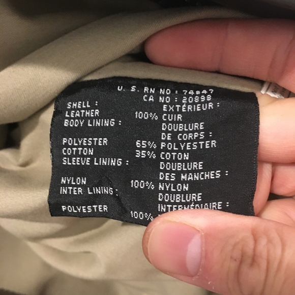 Vintage Marc New York leather Jacket Large - Picture 7 of 8